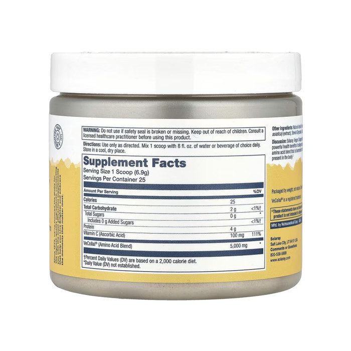 Solaray Vegan Collagen Booster - 173g