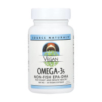 Source Naturals Vegan Omega-3s EPA-DHA 300 mg - 30 softgels