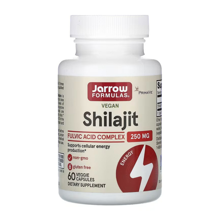 Jarrow Formulas Vegan Shilajit Fulvic Acid Complex 250mg - 60 vcaps (Затерта дата)