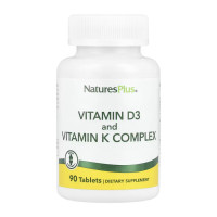 Nature's Plus Vit D3 K2 2500 IU/120 mcg - 90 tabs