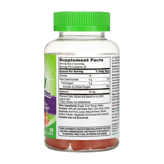 21st Century VitaJoy Melatonin 10 mg - 60 gummies
