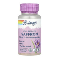 Solaray Vital Extracts Saffron - 30 vcaps