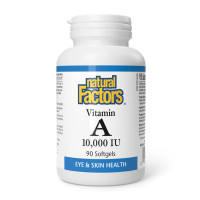 Natural Factors Vitamin A 10000 IU - 90 softgels