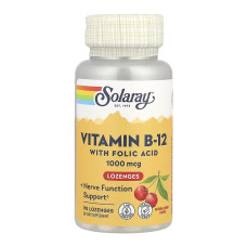 Solaray Vitamin B-12 1000mcg - 90 lozenges