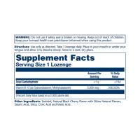 Solaray Vitamin B-12 5000mcg - 30 lozenges Natural Cherry
