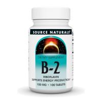 Source Naturals Vitamin B-2 100 mg - 100 tabs