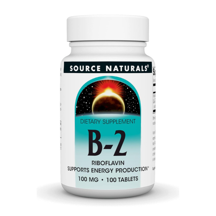 Source Naturals Vitamin B-2 100 mg - 100 tabs