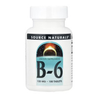 Source Naturals Vitamin B-6 100 mg - 100 tabs