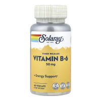 Solaray Vitamin B-6 Timed-Release 50mg - 60 vcaps