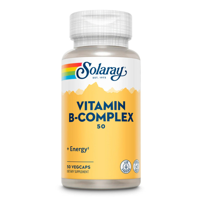 Solaray Vitamin B-Complex 50mg - 50 vcaps