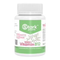 Stark Pharm Vitamin B12 1000 mcg - 100 tabs