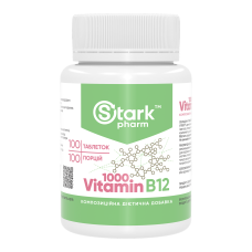 Stark Pharm Vitamin B12 1000 mcg - 100 tabs
