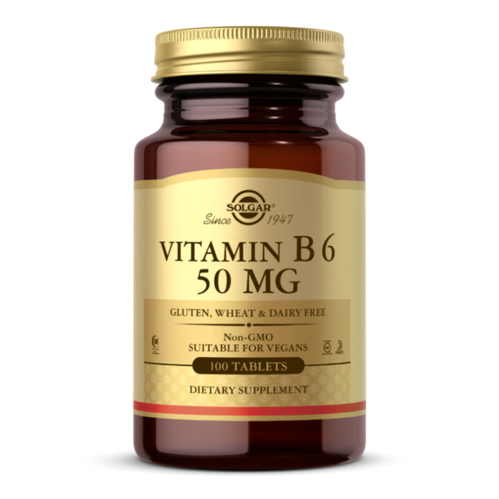 Solgar Vitamin B6 50mg - 100 tabs