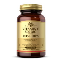 Solgar Vitamin C 500mg with Rose Hips - 100 tabs