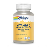 Solaray Vitamin C with Rose Hips, Acerola & Bioflavonoids 1000mg - 100 vcaps