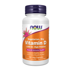 Now Foods VIT D-3 1000 IU Dry - 120 vcaps