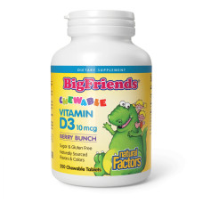 Natural Factors Vitamin D3 10 mcg (400 IU) - 250 tabs Berry Bunch