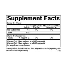 Natural Factors Vitamin D3 10 mcg (400 IU) - 250 tabs Berry Bunch