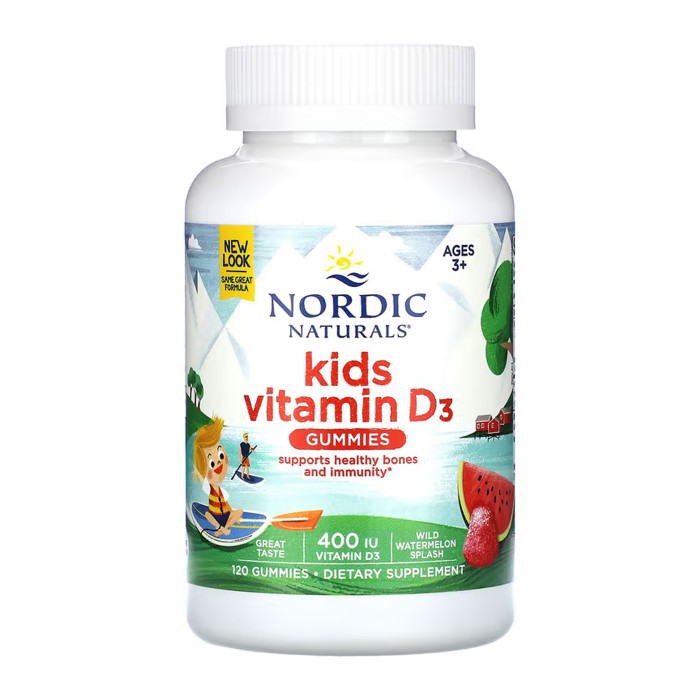 Nordic Naturals Vitamin D3 Gummies Kids - 120 gummies