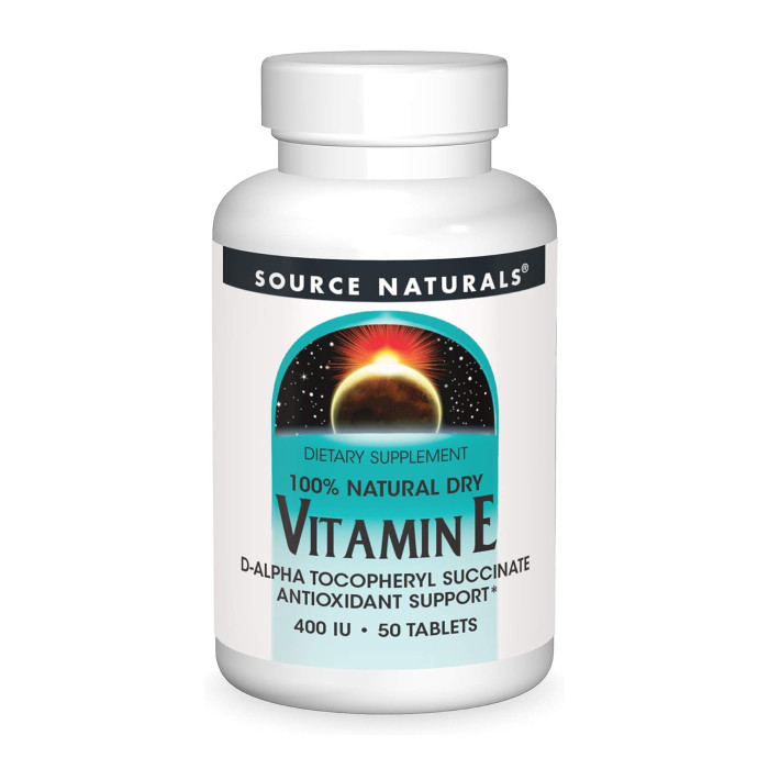 Source Naturals Vitamin E 400 IU D-Alpha Tocopherol - 50 tabs