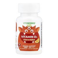 Lifeable VitaWorks Kids Vitamin D - 120 chewables