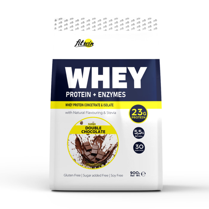 FitWin Whey - 900g Double Chocolate