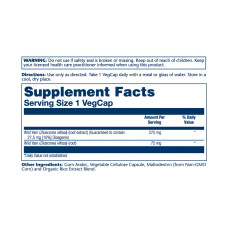 Solaray Wild Yam Root Extract 275mg - 60 vcaps