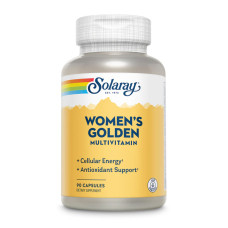 Solaray Women's Golden Multi-Vitamin - 90 vcaps