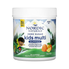 Nordic Naturals Zero Sugar Kids Multi -120 gummies
