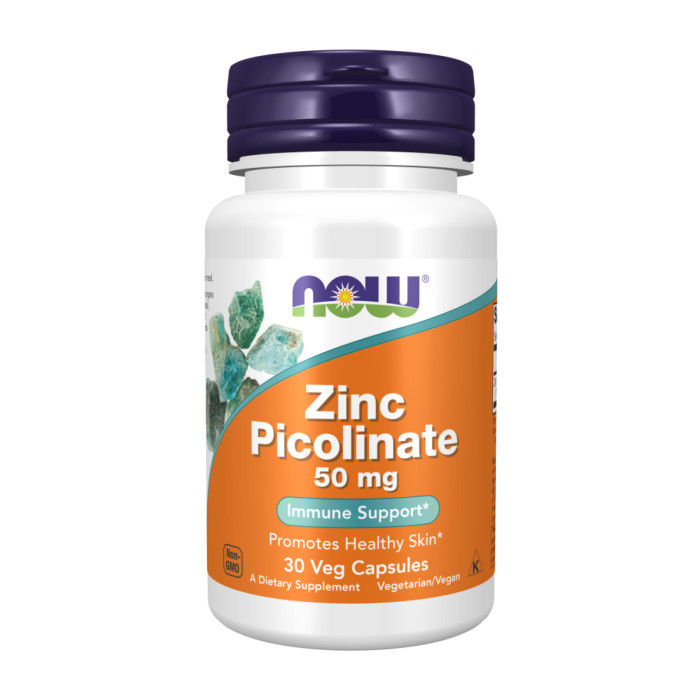 Now Foods Zinc Picolinate 50 mg - 30 vcaps