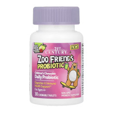 21st Century Zoo Friends Probiotic - 30 chewable tabs