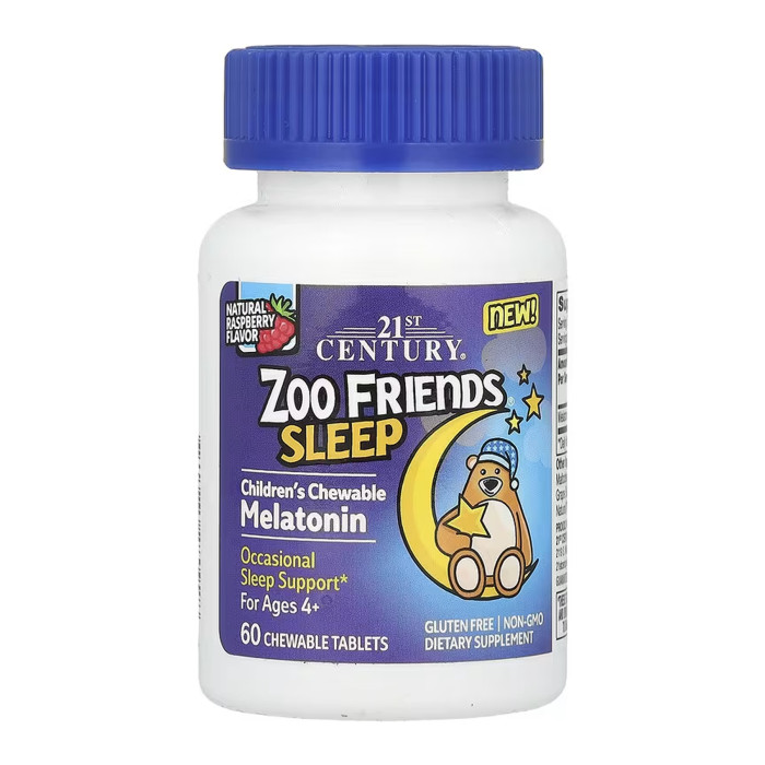 21st Century Zoo Friends Sleep - 60 chewable tabs