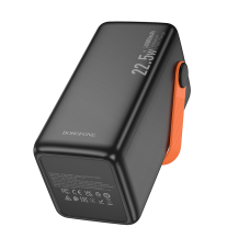 Зовнішній акумулятор BOROFONE BJ66B Magnifico 22.5W+PD20W fully compatible power bank (60000mAh) Black