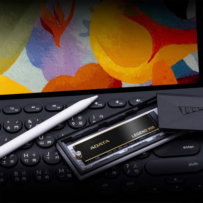 Накопичувач SSD M.2 ADATA LEGEND 900 512GB 2280 PCIe Gen 4x4 3D NAND Read/Write: 6200/2300 MB/sec