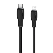 Кабель Baseus Pudding Series Fast Charging Cable Type-C to iP 20W 1.2m Cluster Black