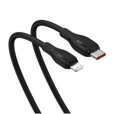 Кабель Baseus Pudding Series Fast Charging Cable Type-C to iP 20W 1.2m Cluster Black