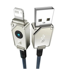 Кабель Baseus Unbreakable Series Fast Charging Data Cable USB to iP 2.4A 2m Stellar White