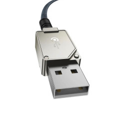 Кабель Baseus Unbreakable Series Fast Charging Data Cable USB to iP 2.4A 2m Stellar White