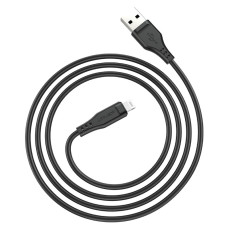 Кабель ACEFAST C3-02 USB to iP 2.4A, 1.2m, TPE, TPE connectors, Black