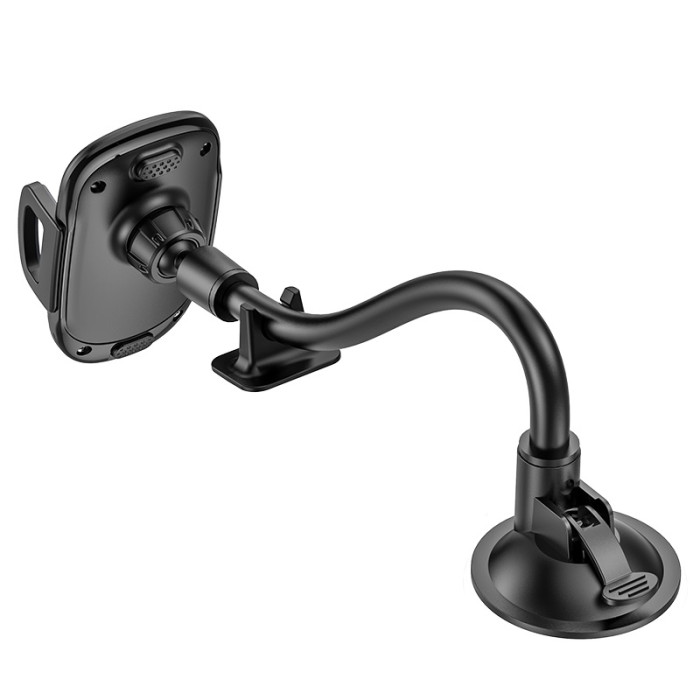Автотримач для телефона BOROFONE BH54 Racer windshield car holder Black