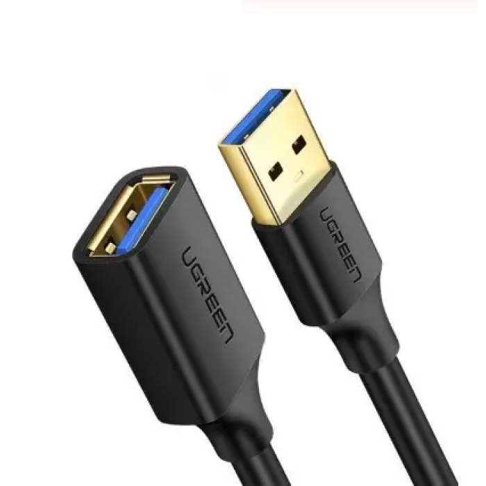 Подовжувач UGREEN US129 USB 3.0 Extension Male Cable 1.5m (Black)(UGR-30126)