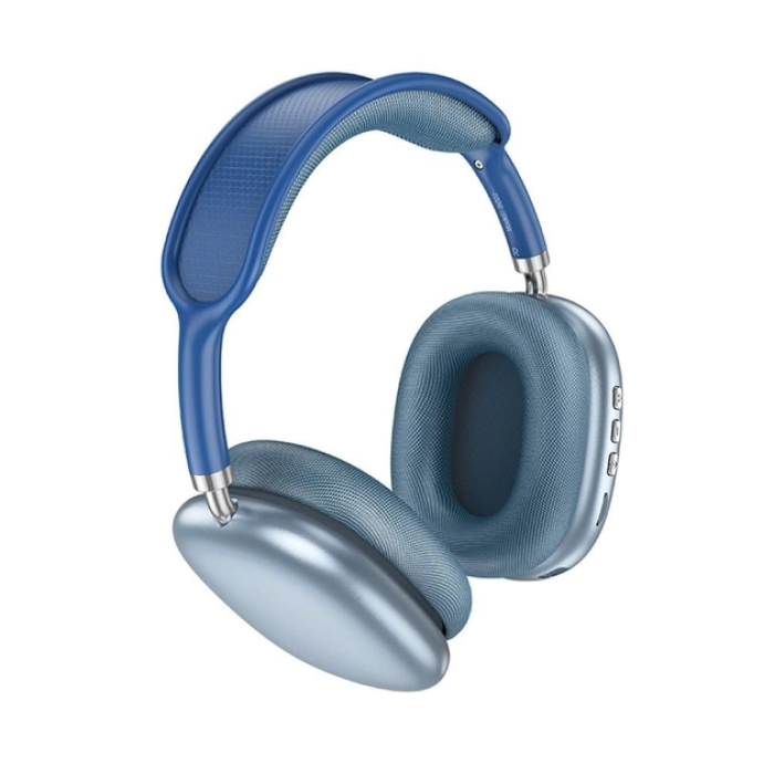Бездротові накладні навушники BOROFONE BO22 Elegant BT headphones Blue