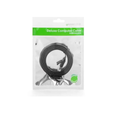 Мережевий кабель UGREEN Cat 6 U/UTP Lan Flat Cable 1m (Black)