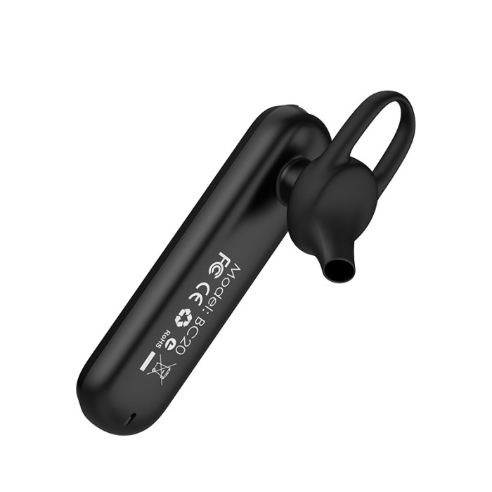 Bluetooth гарнітура BOROFONE BC20 Smart business wireless headset Black