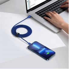 Кабель Baseus Crystal Shine Series Fast Charging Data Cable Type-C to Type-C 100W 1.2m Blue