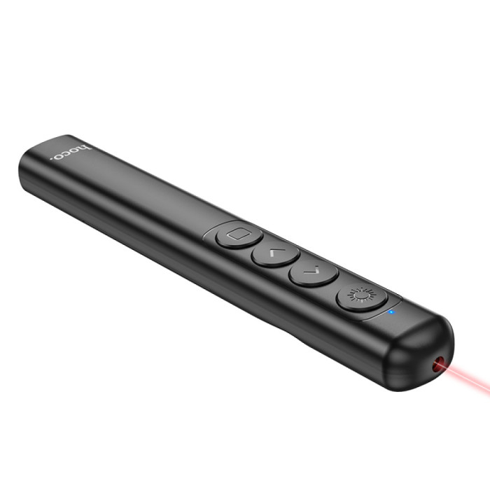 Лазерна указка HOCO GM200 Smart PPT page turning pen Black