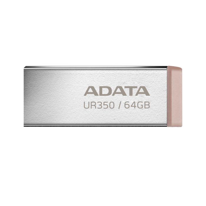 Флеш-накопичувач ADATA USB 3.2 UR 350 64Gb Silver/Beige
