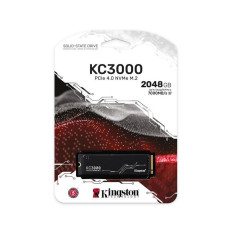 Накопичувач SSD M.2 Kingston KC3000 2048GB NVMe 2280 PCIe 4.0 x4 3D NAND TLC