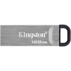 Флеш-накопичувач Kingston USB 3.2 DT Kyson 128GB Silver/Black