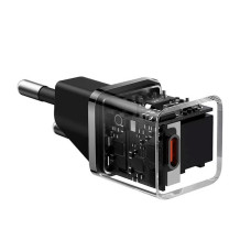 Мережевий зарядний пристрій Baseus GaN5 Fast Charger(mini) 1C 20W EU Black